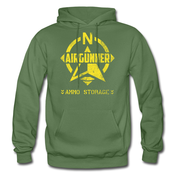 AIRGUNNER AMMO CAN YELLOW  Hoodie - military green