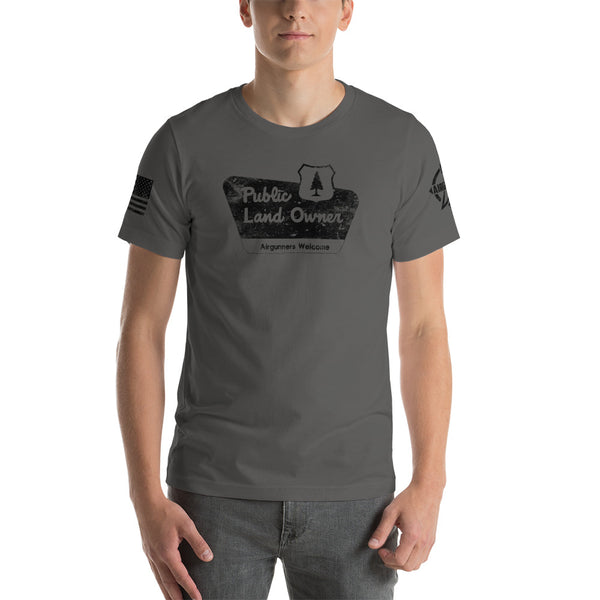 Public Land Owner T-shirt / Army or Slate