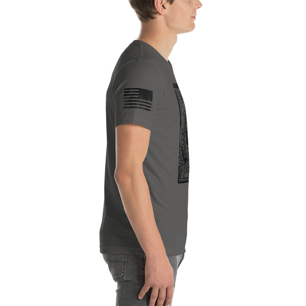FIREARM TAX STAMP: AIRGUNNERS NEED NOT APPLY T-Shirt / Army or Slate