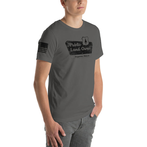 Public Land Owner T-shirt / Army or Slate
