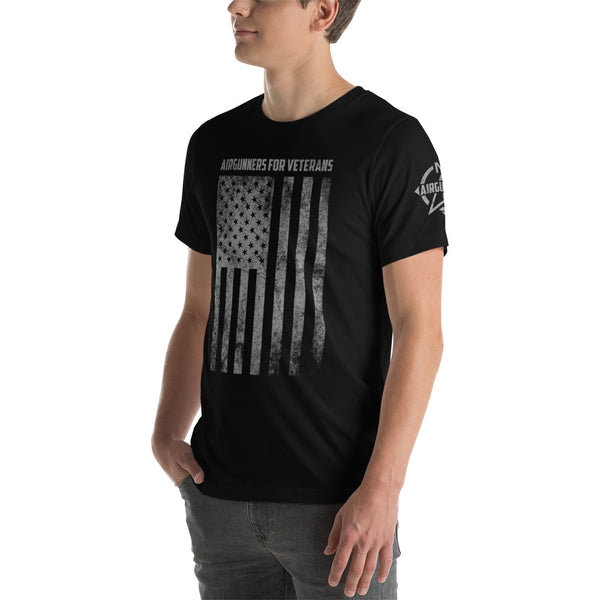 AIRGUNNERS FOR VETERANS T-shirt / Black